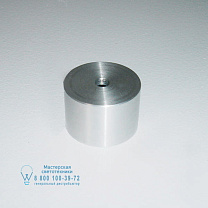 Solid  -base for 1 spot-brushed alu