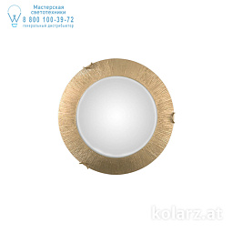 A1306.11LED.3.SunAu Kolarz Moon потолочный светильник круглый золотой
