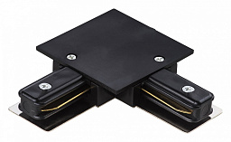 501127 Lightstar 1ph Lightstar Barra track угловой соединитель черный для однофазного трекового профиля