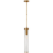 Liaison Long Pendant антично-патинированная латунь с кракелюрным стеклом