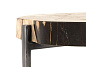 109032 Side Table Boylan petrified wood SIDE TABLES Eichholtz