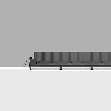 Встраиваемый в потолок светильник Laser 268x22x49 мм iGuzzini