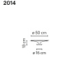 201410/1A Vibia Funnel 50 светодиодов - потолочный светильник 2014 года — фото 1