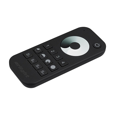 023475 Arlight Пульт SMART-R24-DIM Black (4 зоны, 2.4G)