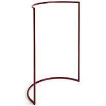 Colour Rack C-Shape, сталь с порошковым покрытием, Maroon red