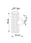 A3458AL-2BK Arte Lamp Hyadum фасадный светильник GU10 2х35W — фото 2