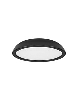 Triac Dimmable Sandy Black Steel, Aluminium & Acrylic LED 25Watt 220-240Volt 1765Lm IP20 3000K D:45 H:9.5 cm