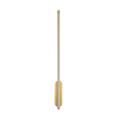 Бра Favourite Reed 3001-1W — короткое бра-трубка 600 мм в латуни со светом вперёд