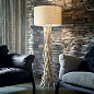 148939 Ideal Lux DRIFTWOOD PT1 торшер холст дерево — фото 1