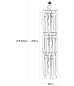 Подвесной светильник SERIP Waterfall Straw — фото 1