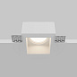 Встраиваемый светильник Maytoni Gyps Modern 10W Белый DL131-GU10-01-W — фото 3