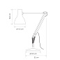 Type 75 Desk Lamp Margaret Howell Edition Sienna Anglepoise, настольная лампа — фото 7