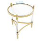 112314 Side Table Trento gold finish  Eichholtz