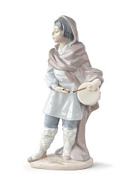 Фарфоровая статуэтка мальчика-барабанщика Drummer Boy Lladro 01008415