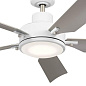 56" Guardian 5 Blade LED Indoor Ceiling Fan White люстра-вентилятор 330057WH Kichler — фото 8