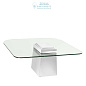 111800 Coffee Table Orient polished stainless steel  Eichholtz