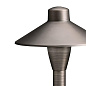 12V Brass 6.75" Path Light Centennial Brass светильник-столбик для дорожек 15478CBR Kichler — фото 5
