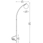 Уличный грунтовый светильник Lombardo Punto Hasta R Garden — фото 4