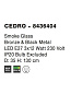 8436404 CEDRO Novaluce светильник LED E27 3x12W IP20