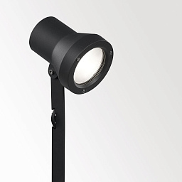 KIX II HP PIN 93011 N Delta Light KIX уличный светильник на штанге черного цвета