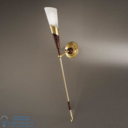6766/A1 MM lampadari Forme настенный светильник с вытянутым конусным плафоном и металлическим кронштейном