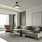 9064 Mantra NISEKO FAN светильник с вентилятором 45W 5000lm 2700-5000K — фото 2