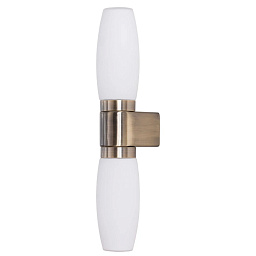 A1209AP-2AB Arte Lamp AQUA-BASTONE двухламповая подсветка для зеркала с овальными плафонами