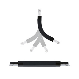 96910 Paulmann Tube Individual подвесной светильник цилиндрической формы черного цвета для однофазного шинопровода