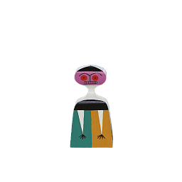 21502703 Vitra Wooden Doll Деревянная фигурка с круглой фиолетовой головой