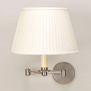 WA0285.BN.ES Cromer Swing Arm Wall Light, Brush Nickel, 2 Arms