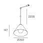 00-8413-05-DN Leds C4 Deltatrack Conic Cable 2200mm черный — фото 1