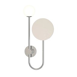 Бра Favourite Venus 4565-1W — хромированное бра с увеличительным зеркалом и матовым шаром