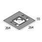 MOUNTING KIT S102 TRIMLESS O.F.A. Delta Light ICR — фото 1