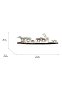 Фарфоровая композиция животных саванны на подставке African Savannah Lladro, белая матовая 01009275 — фото 6
