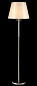 Торшер Crystal Lux NICOLAS PT1 NICKEL/WHITE — фото 1