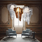 Slamp Aria SP M LED элегантная люстра золотой ARISM00GLD01T00E27EU — фото 1