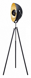 GRLSP-9824 Lussole Sherrelwood арочный торшер на треноге с одним источником света и металлическим абажуром