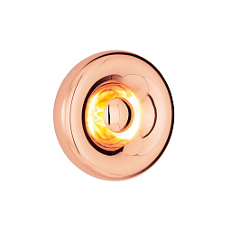VOS01C-SMEU2 Tom Dixon Void настенный светильник с медным отражателем и открытой лампой