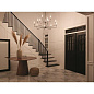 Pallas 42.75" 12 Light Chandelier Black люстра 52518BK Kichler — фото 4
