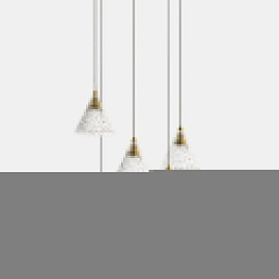 15-7598-DL-DO Leds C4 Veneto подвесной светильник с пятью конусными плафонами золотого оттенка