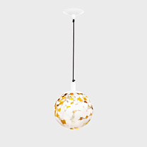 Ball #022 Многоцветный / 1 S / Белый лак