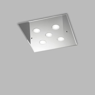 Потолочный светильник Dado Metal Lux, 50×50 см, 5 ламп