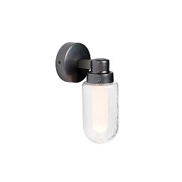 40076 Faro Barcelona BRUME настенный светильник бронзовый с матовым плафоном