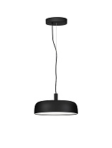 Triac Dimmable Sandy Black Steel, Aluminium & Acrylic LED 27Watt 220-240Volt 1224Lm IP20 2700K D:40 H:142 cm
