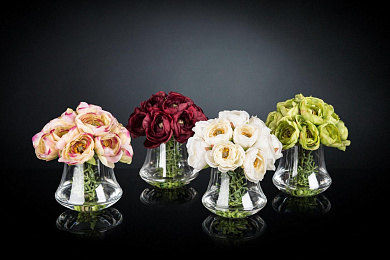 ETERNITY MINIMES RANUNCULUS BOUQUET малое цветочное украшение, VGnewtrend
