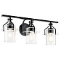 Everett 34" 3 Light Vanity Light in Black настенный светильник 55079BK Kichler — фото 7