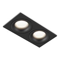 Потолочные светодиодные светильники Led technology CITY X 22.30 W 2FW NO DIM черный