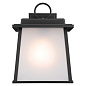 Noward 12.25" 1 Light Wall Light Black уличный настенный светильник 59106BK Kichler