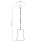 1306013 Calvi Pendant 305 Astro lighting подвесной светильник текстурированный чёрный — фото 2