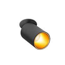 Потолочные светодиодные светильники Led technology SPY IN 10.30 W черный + золотой